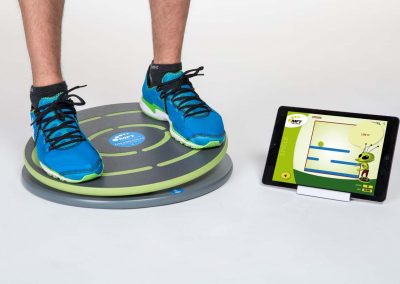 Digital balance board with training app my MFT