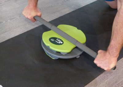 603 Stabilisieren mit Beinheben