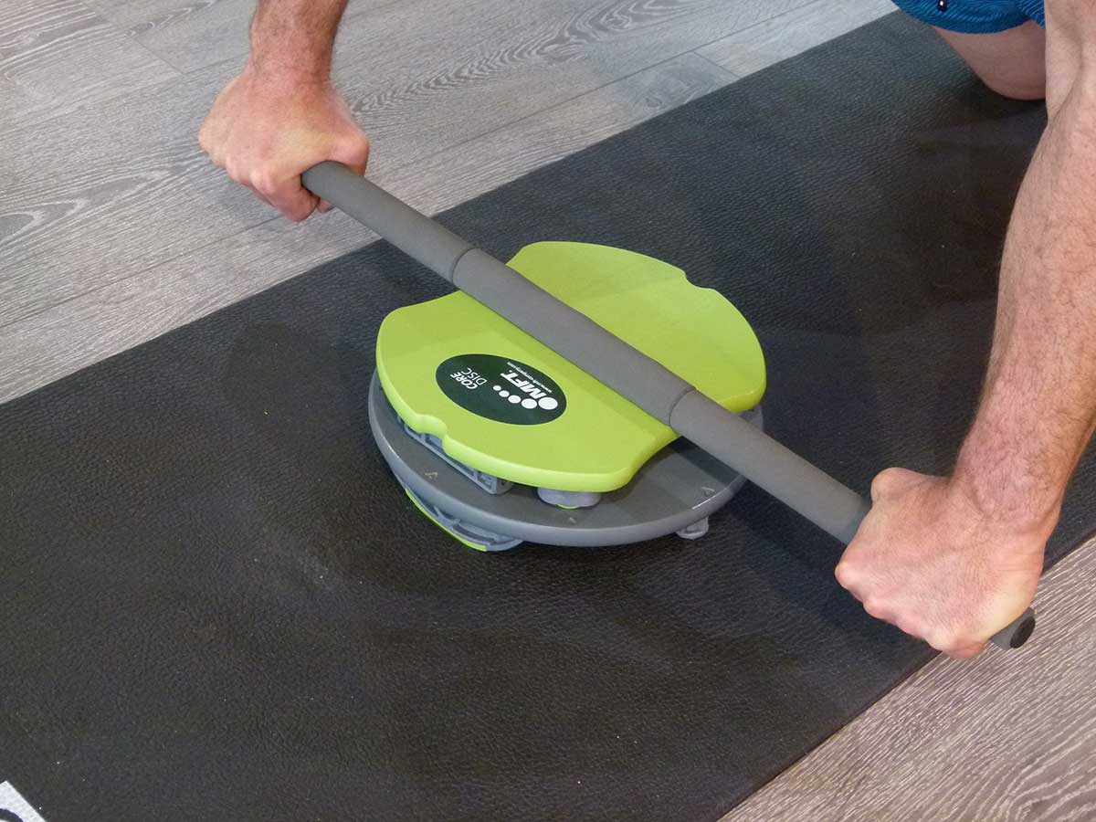 MFT Core Disc Übung 615 Liegestütz Side Wipp Balance